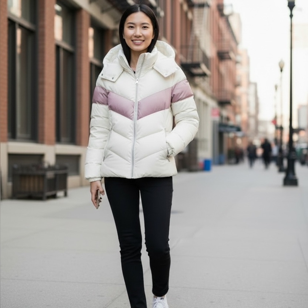 WOODPECKER CANADA WOMEN'S MEDIUM WEIGHT ROBIN COAT - SNO PONY PINK SIZE XL